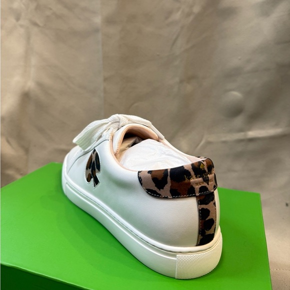 NEW Kate Spade Fez Spotted Leopard Sneaker - Picture 2 of 7